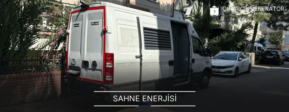 Çınarcık Sahne ve Ses Sistemi Enerji Planlaması